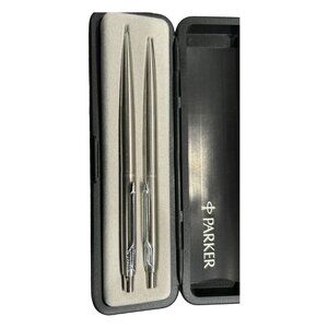 Parker Classic - Vintage Stainless Ball Point and Pencil Set